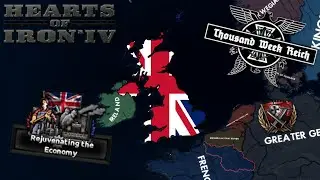 Rebuilding the UK to liberate Europe in Thousand Week Reich | Hearts of Iron IV