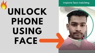 Open lock of your phone using face  🔥