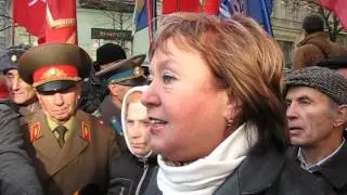 ГЛАВКОМ: 7 ноября. Киев. Наталья Витренко