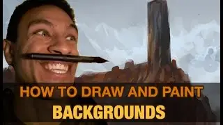 How To Draw And paint Backgrounds in Photoshop