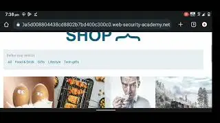 Portswigger Web security Academy SQL injection lap 1