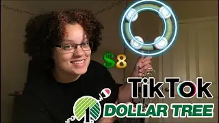 Testing Viral Tiktok: Dollar Tree RING LIGHT 🥳👍🏽