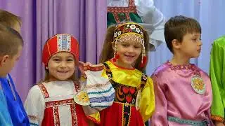 Осенний утренник в фольклорном стиле "Осенние посиделки" с элементами интеллектуальной игры