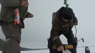 Зимняя рыбалка от дома до места