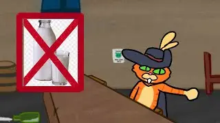 Give me leche, bartender (Puss in Boots Animation)