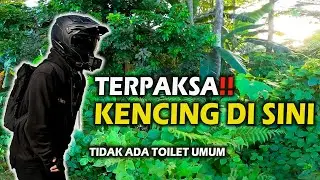 Forced to Pee in the Shower Because He Was Tired [Luwu Motovlog]