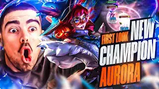 WORLDS FIRST AURORA GAMEPLAY! - League of Legends