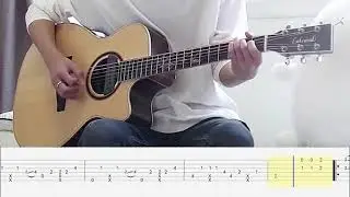 Fingerstyle Tabs | EdSheeran | Photograph | Sungha Jung Tabs | Fingerstyle Guitar Cover
