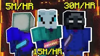 BEST crimson isle MONEY MAKING METHODS for each game stage! (Hypixel skyblock)