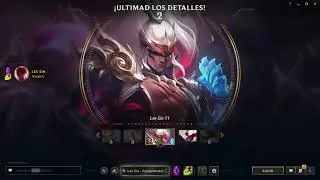 T1 Lee Sin - Skin Spotlight - World champions 2023 skins - League of Legends -