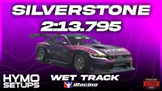 iRacing Wet Hotlap | Ford Mustang GT3 @ Silverstone | GTS | 2024 S4 Week 1