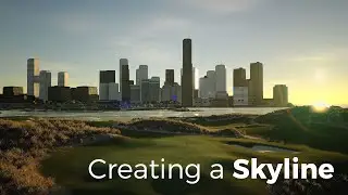 Creating a Skyline in the course designer – PGA Tour 2K21