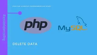 #6 CRUD PHP MYSQLI | Delete data