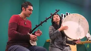 Sambuca & Bendir Drum Improvisation with ancient Greek instruments, at Seikilo Museum｜YK band