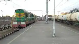 ЧМЄ3-571 маневри по станції (архів 2021)