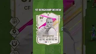 97 Bergkamp Review in EA Sports FC 24 #shorts #short #fc24 #eafc24 #futties #bergkamp #fifa #arsenal
