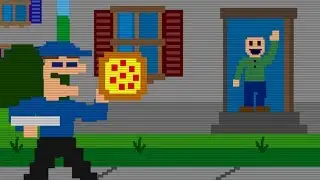 Secret pizza delivery minigame?! (FNaF SL)