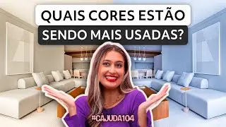 QUAIS CORES ESTÃO SENDO MAIS USADAS NA DECORAÇÃO? 