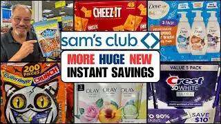 SAM'S CLUB ~ MORE HUGE NEW IN-STORE INSTANT SAVINGS!  Ends September 22, 2024!