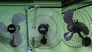 Ventiladores oscilantes 60cm marca arge venti delta e ventisol #ventiladordeparede