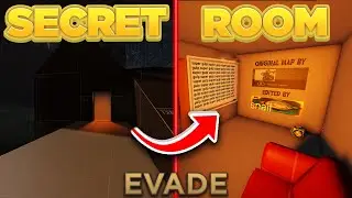 How To Get Inside The SECRET ROOM In DRAB | ROBLOX Evade