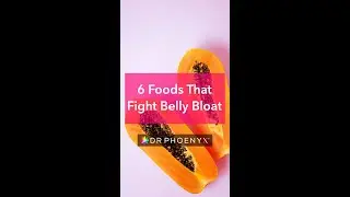 6 Foods That Fight Belly Bloat #shorts