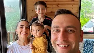 Dağ Evimizin Perdelerini Taktık