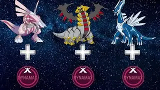 What if_Mew_ palkia & dialga & giratina Gigantamax evolution form|🤩 Gigantamax#pokemon #viral#fusion