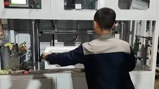 Flat Air conditioning panel hot stamping machine