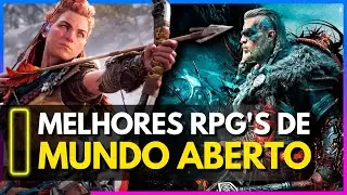 🎮⚔️ OS 10 MELHORES JOGOS DE RPG COM MUNDO ABERTO, VOCÊ PRECISA JOGAR O 8º GAME!