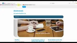 05. Wordpress--Pages, Menu, SubMenu Theme and its customization