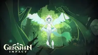 Gliding Manual | Amber Story Quest | Genshin Impact Cutscene