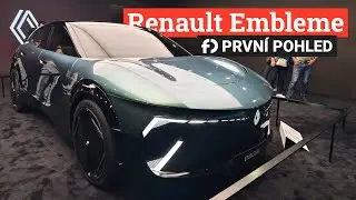 Fascinující vodíkový hybrid Renault Embleme naživo z Paříže