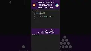 Generators in Python !