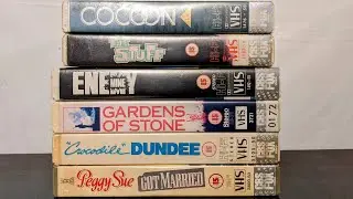CBS Fox Silver Label VHS Tape Collection 📼📺🎬🎥