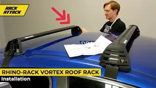 Rhino-Rack Vortex Aero Base Roof Rack For Bare Roof Overview + Install