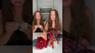 Мукбанг близняшки еда Twins Mukbang food
