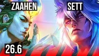 ZAAHEN vs SETT (TOP) | KR Grandmaster | 26.6