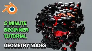 Blender 3.0 Geometry Nodes Tutorial | Default Cube Animation