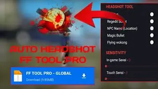 FF TOOL PRO - GLOBAL || HEADSHOT X ANTENNA || Gold Falcon