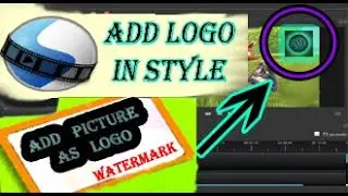 Openshot Add logo watermark to video | Openshot Add Watermark | Openshot Tutorial