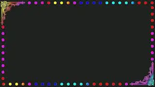 black screen border frame|| glowing border frame green screen|| green screen border