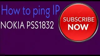 PSS1830 Ping Test