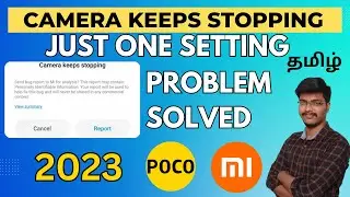 Camera keeps stopping in redmi | camera keeps stopping android tamil |  camera keeps stopping mi