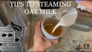 How To Steam Minor Figures Oat Milk For Lattes