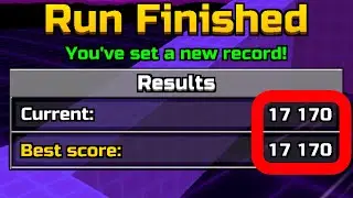 17,170 Extreme Run NEW High Score Unedited Clip! #pg3dchallenge