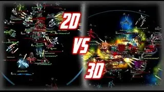 Dark Orbit Demaner 2D vs 3D 2016
