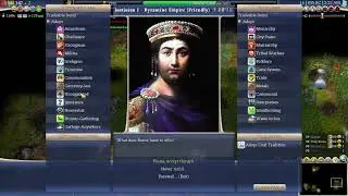 I play civilization iv cavemen2cosmos mod (Iron age part 2)
