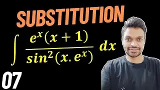 Indefinite Integration by Substitution Method Engineering Mathematics