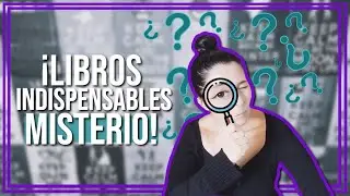 ¡📚 Los libros INDISPENSABLES para los fans del MISTERIO /THRILLER 🕵️‍♀️!